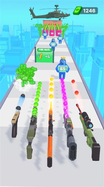 子弹射击跑酷手机版截图