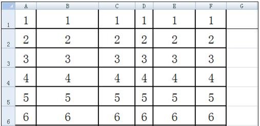 excel2007平均分配列宽的操作教程截图