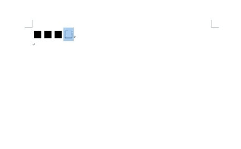 word2010将白框变黑框的操作教程截图