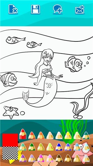 人鱼公主涂涂乐截图