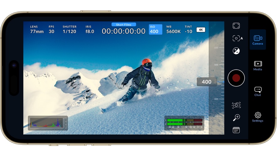 blackmagic camera app截图