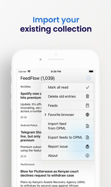 FeedFlow开源小说阅读器截图