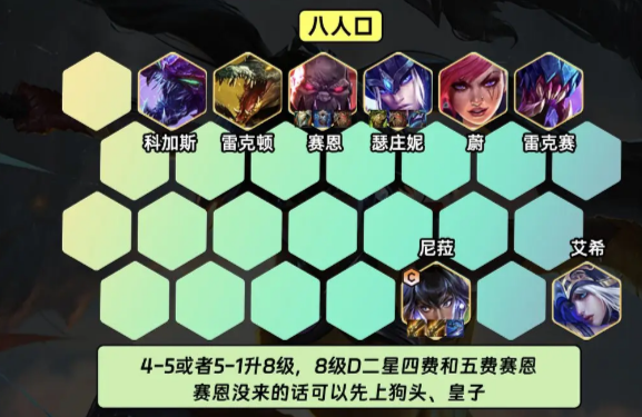 《金铲铲之战》S9.5六斗尼菈阵容怎么玩